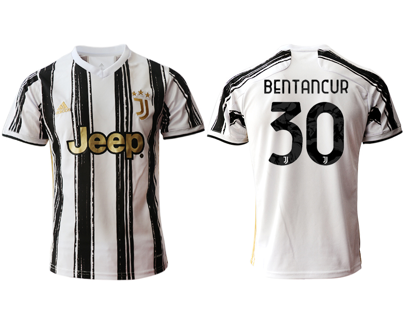 Men 2020-2021 club Juventus home aaa version #30 white Soccer Jerseys->juventus jersey->Soccer Club Jersey